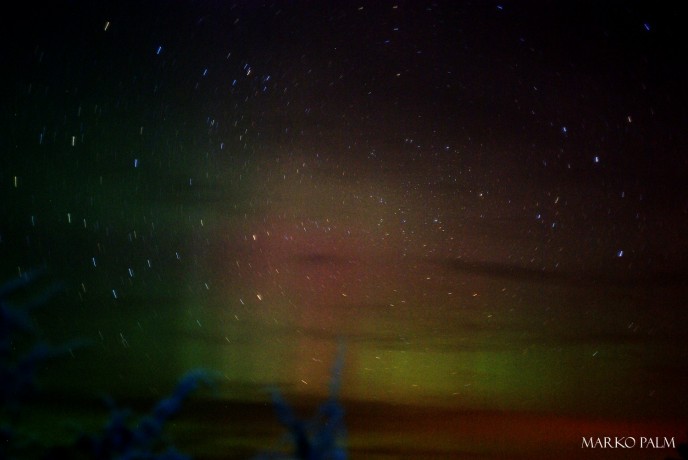 Aurora and Star Trails